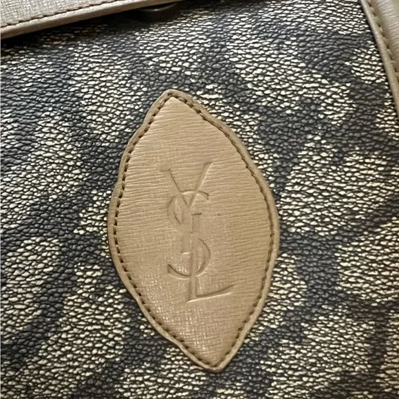 Yves Saint Laurent Vintage giraffe pattern weekender bag - Picture 4 of 15